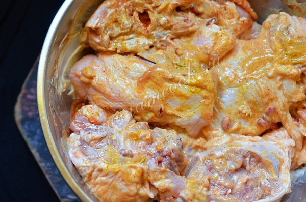 Курица маринованная