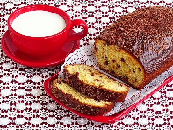 Апельсиновый кекс, рецепт