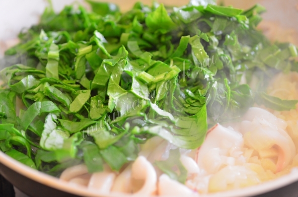 Добавить шпинат