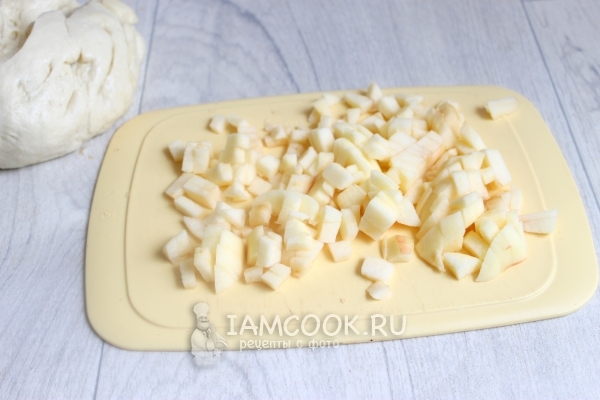 Порезать яблоко