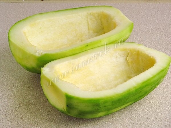 Кабачки лодочки