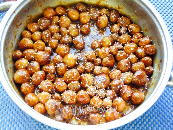 Всыпать кунжут