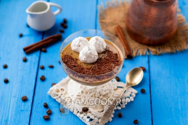 Ингредиенты для кофе по-баварски