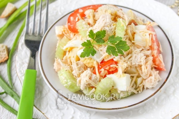 Рецепт салата «Цезарь» по Дюкану