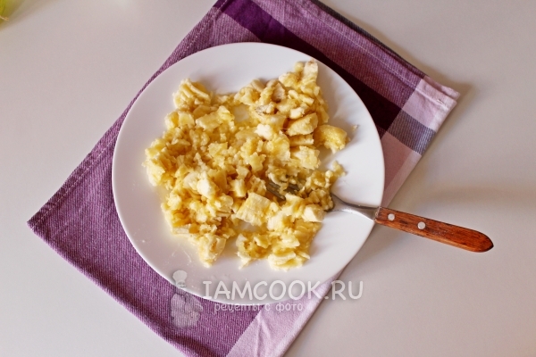 Измельчить банан