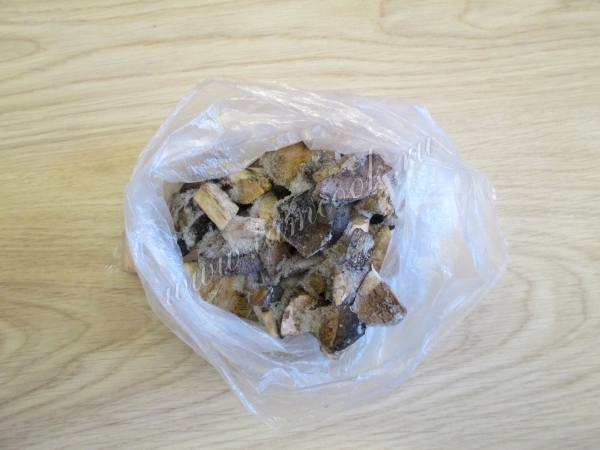 Грибы замороженные