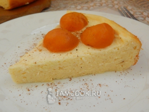 Фото творожника в мультиварке