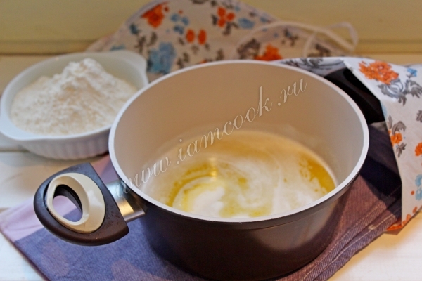 Растопленное сливочное масло