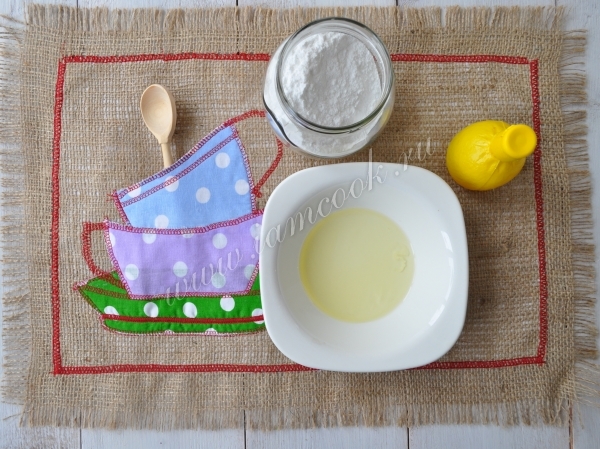 Подготовить глазурь