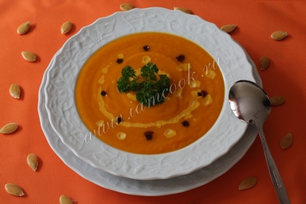 Рецепт тыквенного супа пюре
