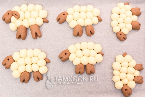 Рецепт детского печенья «Барашки»