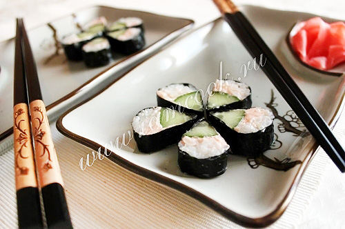 Ролл цветок