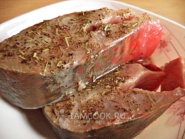 Замариновать рыбу