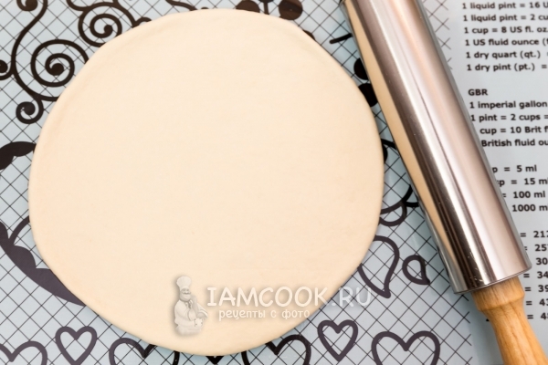 Тесто раскатать