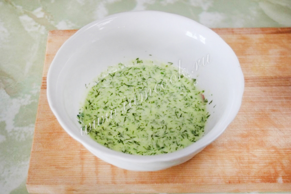 Чесночная смесь для пампушек