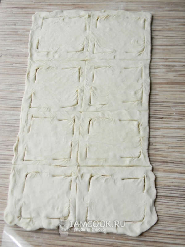 Сделать на тесте надрезы