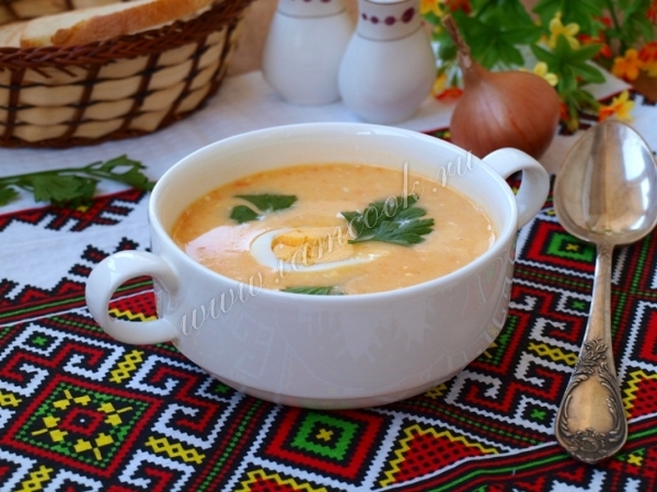 Рецепт супа из плавленных сырков