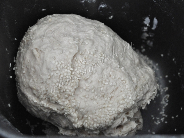 Тесто для клюквенного хлеба