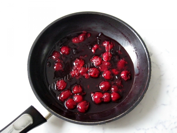 Вишневый соус для индейки