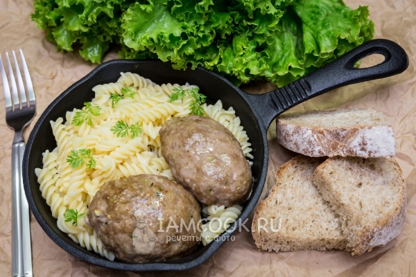 Фото мясных котлет, запеченных в духовке