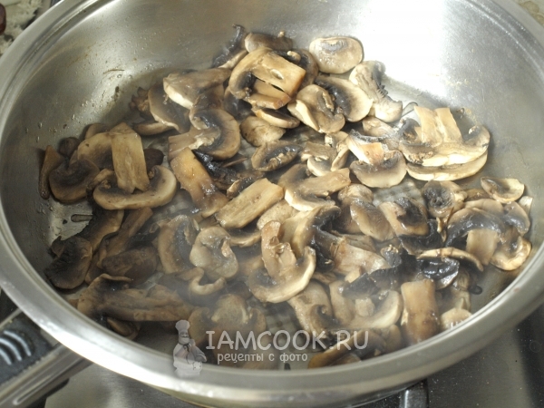 Поджарить грибы