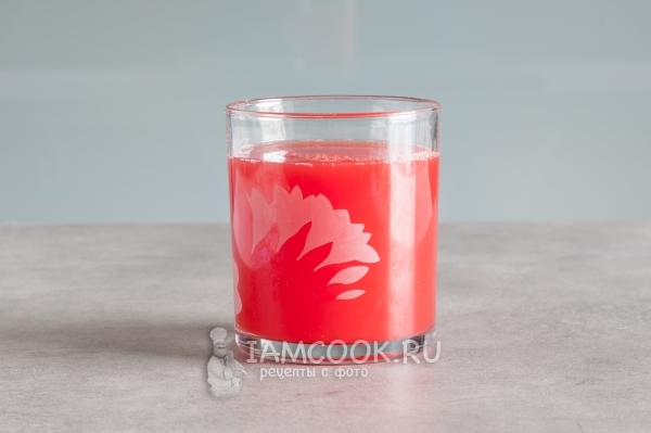 Рецепт сока из арбуза