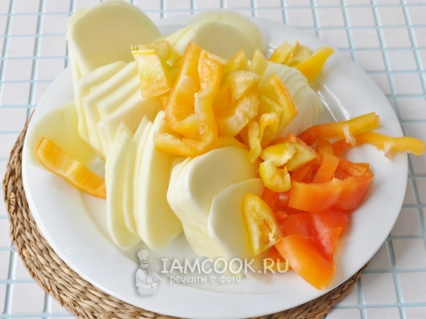 Порезать овощи