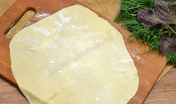 Раскатать тесто