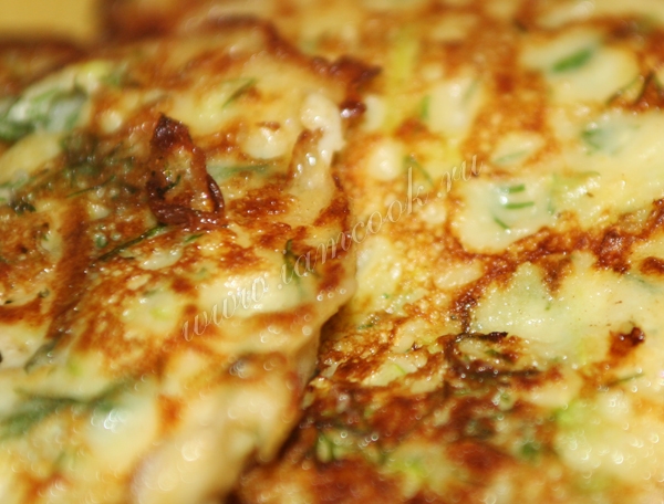 Драники из кабачков фотография