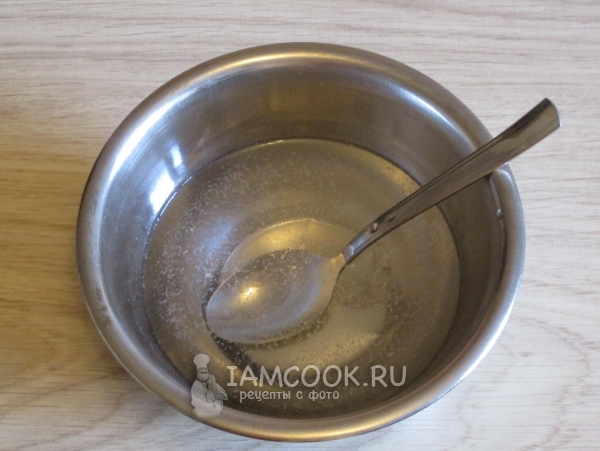 Растворить порошок таблетки в воде