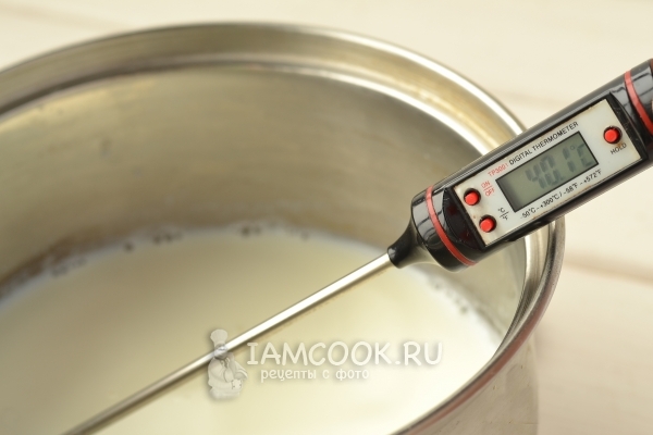 Нагреть молоко