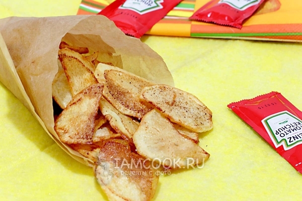 Фото картофельных чипсов в домашних условиях