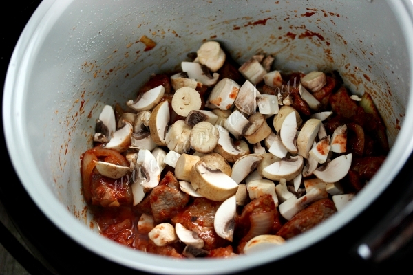 Добавить грибы