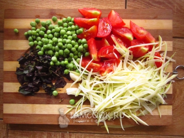 Подготовить овощи