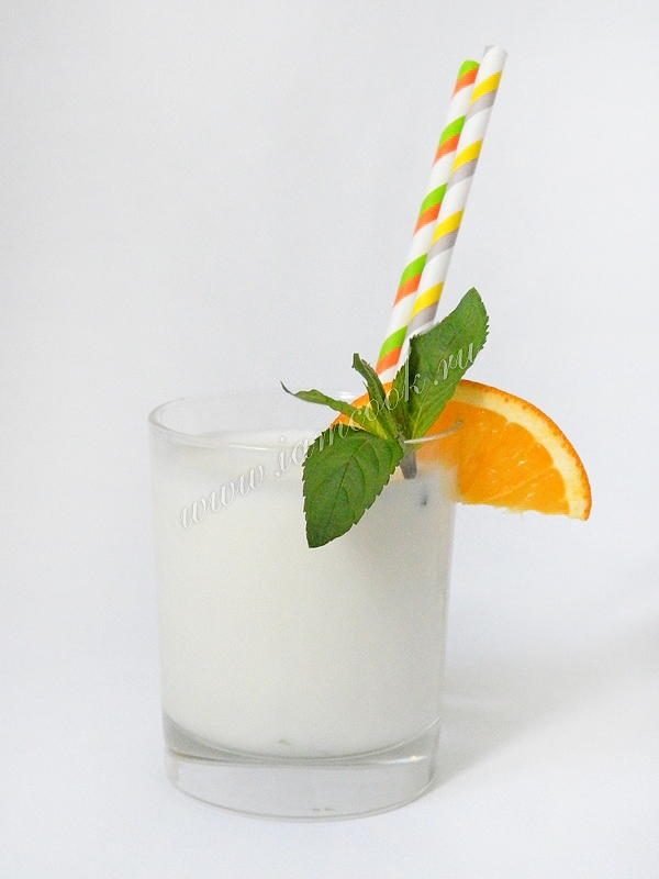 Домашний молочный коктейль