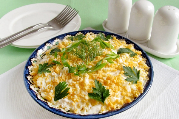 Рецепт салата Мужской каприз