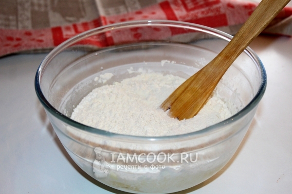 Мука и разрыхлитель