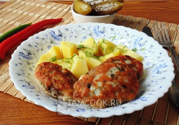 Фото котлет с картошкой