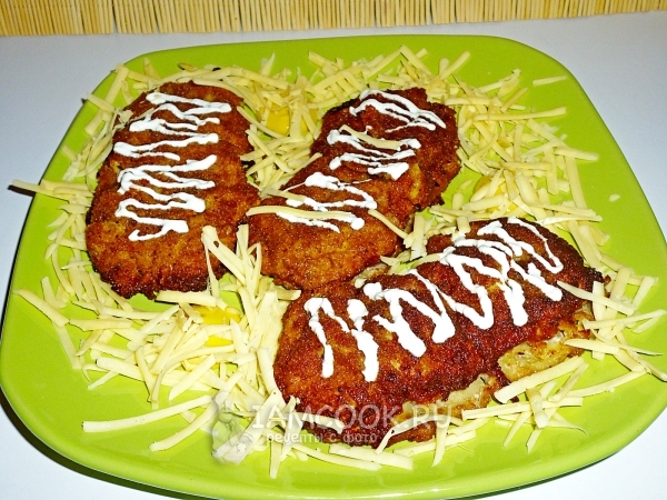 Рецепт отбивных в картофельной глазури