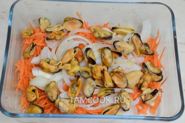 Добавили мидий