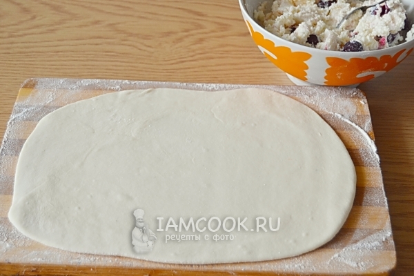 Раскатать тесто