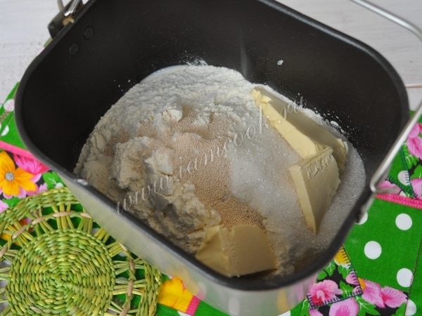 Сухие ингредиенты для теста