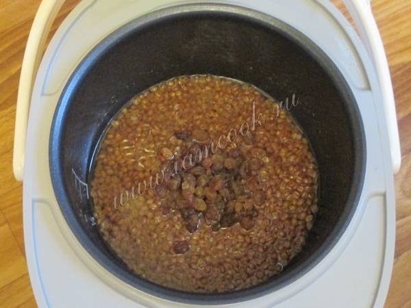 Тушение пшеницы в мультиварке