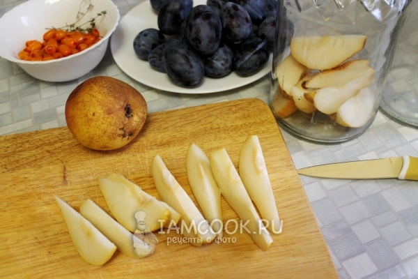 Порезать груши