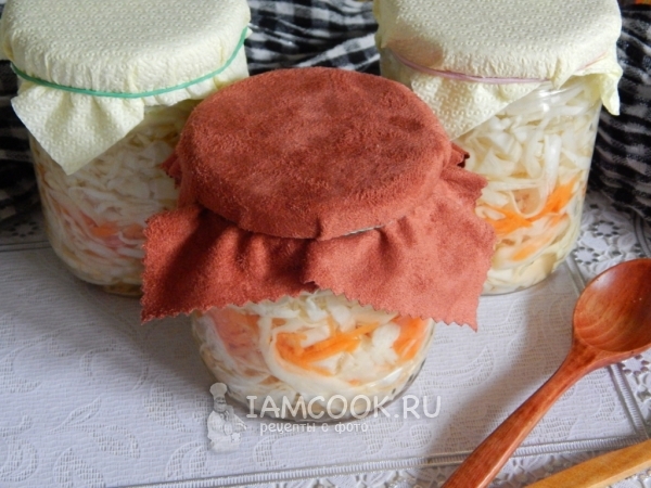 Фото соленой капусты на зиму