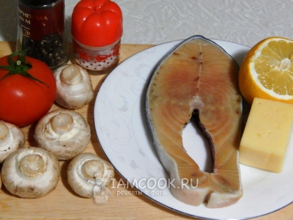 Ингредиенты для рыбы, запеченной в мультиварке