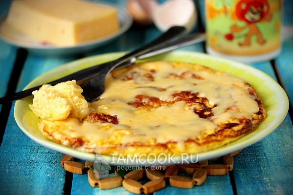 Омлет с сыром