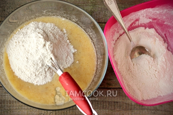 Всыпать сухую смесь