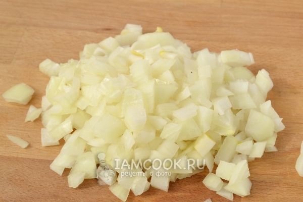 Порубленный лук
