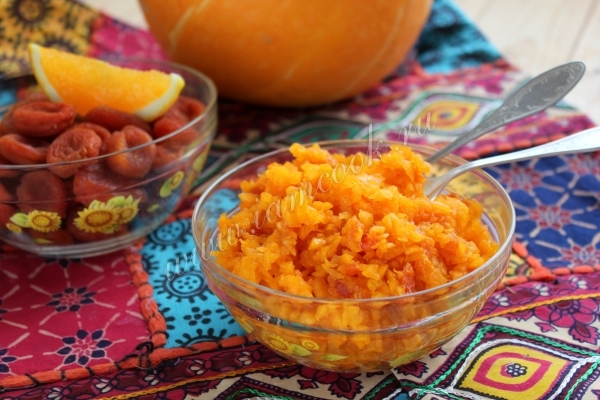 Рецепт простого десерта из тыквы